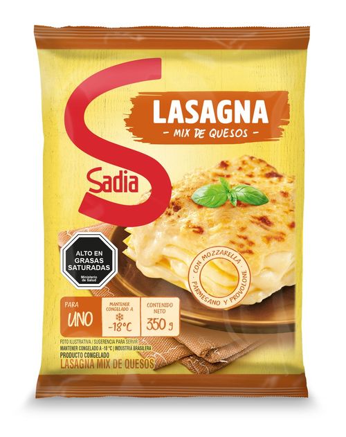 LASAGNA MIX DE QUESOS 350GR