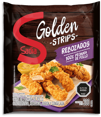 GOLDEN STRIPS TIRAS DE PECHUGA DE POLLO REBOZADA