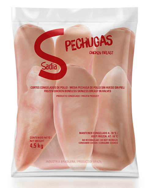 PECHUGA DE POLLO IQF 4,5KG